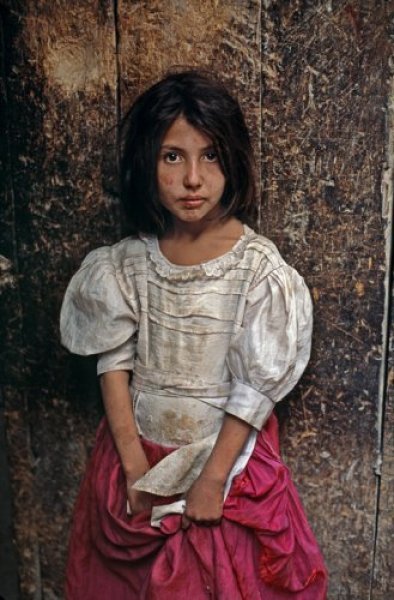 A Young Girl on the Street of Kabul