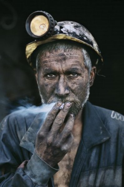Smoking Coal Miner