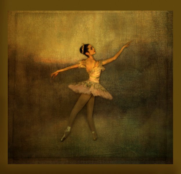 Painterly Ballerina