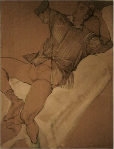 Reclining Semi- Nude