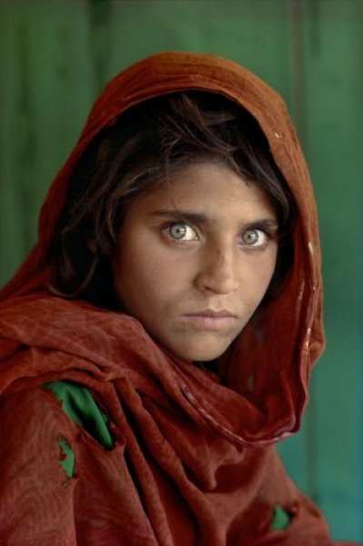 Afghan Girl at Nasir Bagh Refugee Camp
